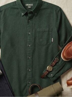 Eddie Bauer Forest Green Shirt